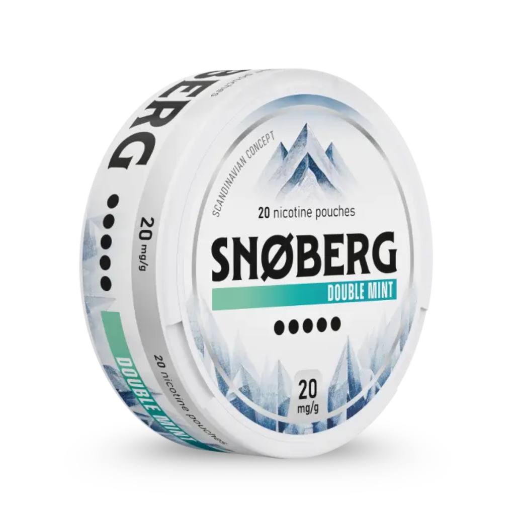 SNÃBERG Double Mint (10 mg/pouch)