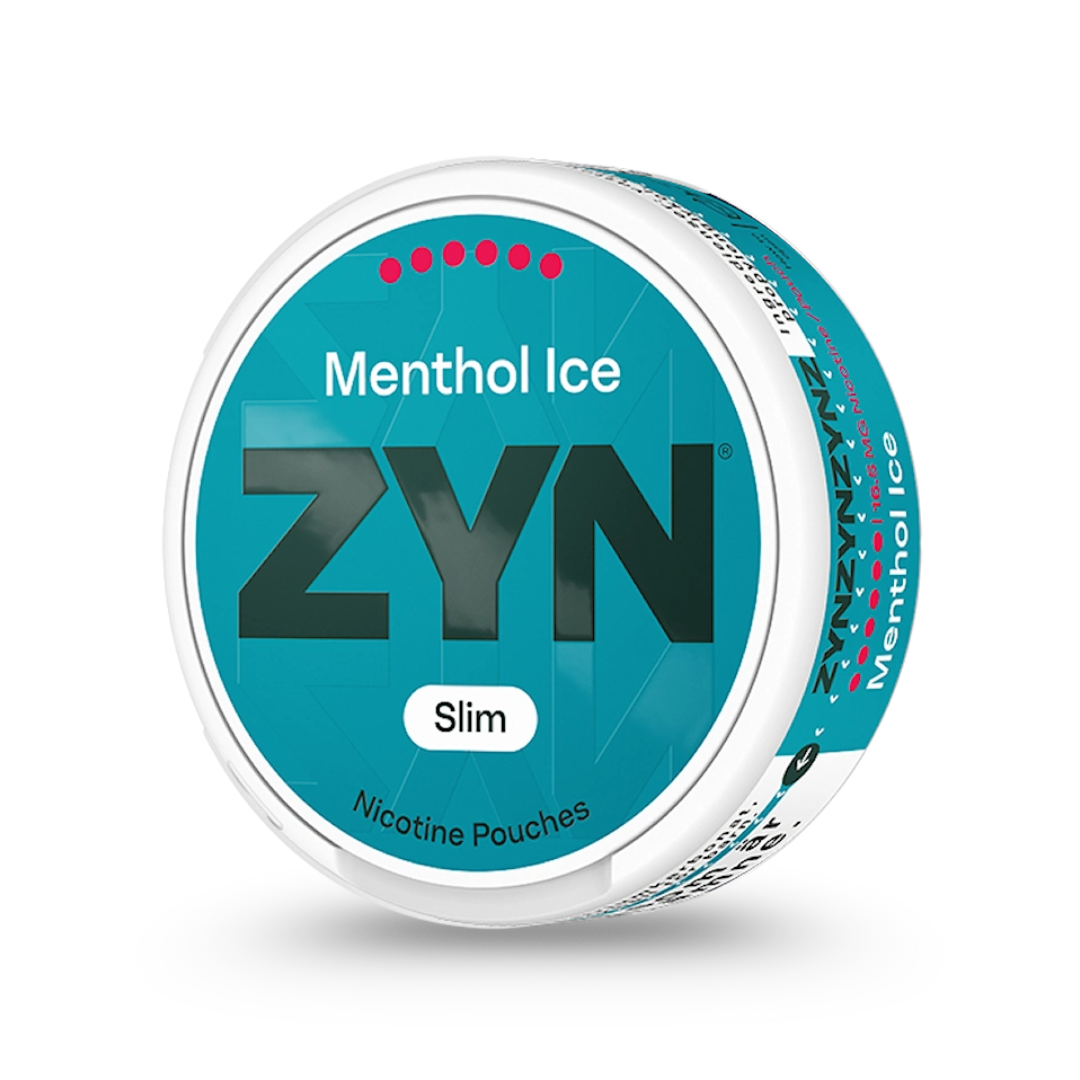 ZYN Menthol Ice Slim Ultra Strong (16.5 mg/pouch)